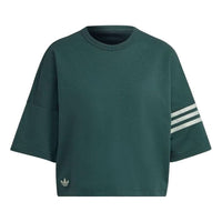 (WMNS) adidas Adicolor Neuclassics T-Shirt Asia Sizing 'Green' HS6774