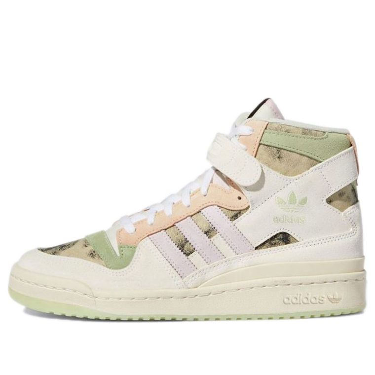 adidas originals Forum Hi 84 Acid Wash 'Cream Green Orange' GX8777