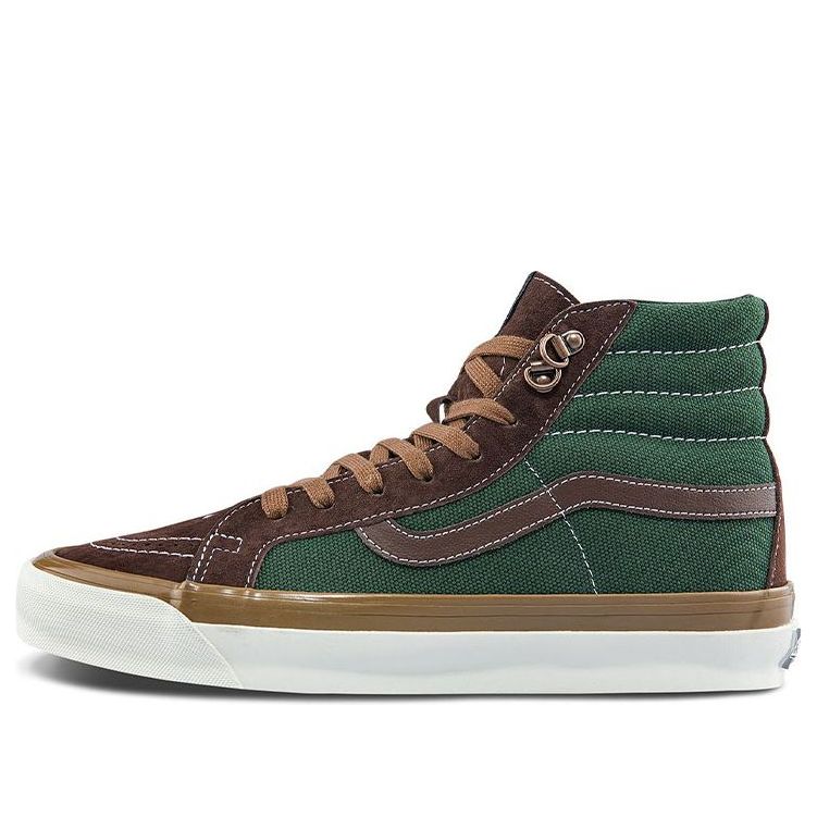 Vans OG SK8-HI LX 'Green Brown' VN0A5FBFBGS