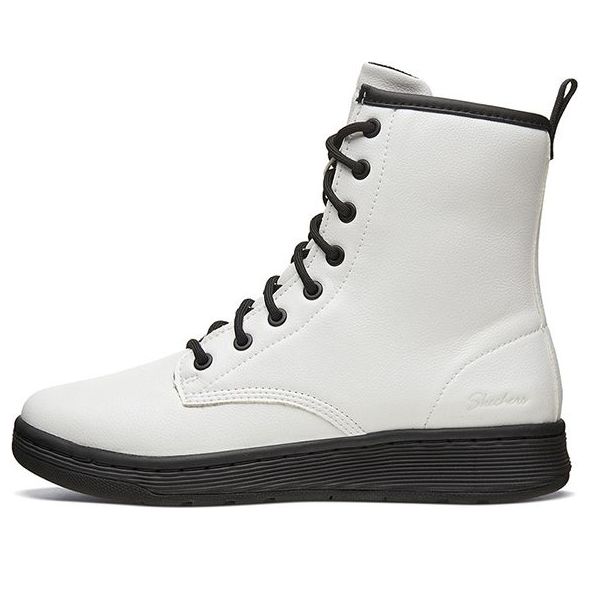 (WMNS) Skechers Albeit 'White Black' 44821-WHT