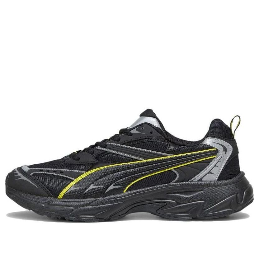 PUMA Morphic Reflective 'Black Yellow Burst' 393646-02