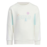 (GS) adidas City Escape Graphic Crew Sweater Asia Sizing 'White' IY5034