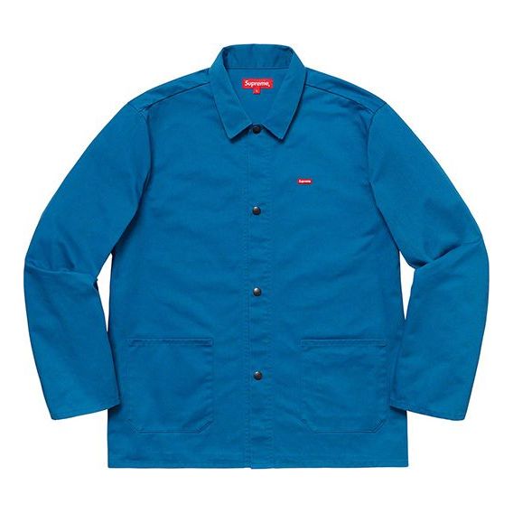 Supreme SS19 Shop Jacket Cargo Unisex Blue SUP-SS19-10320
