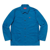 Supreme SS19 Shop Jacket Cargo Unisex Blue SUP-SS19-10320