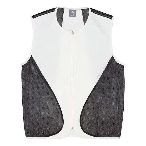 New Balance Vest With Mesh Pocket Asia Sizing 'White' NJE25081-CRE