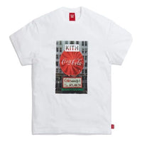 KITH x Coca Cola Crossover Atlanta Vintage Round Neck Short Sleeve Unisex White KH3855-101