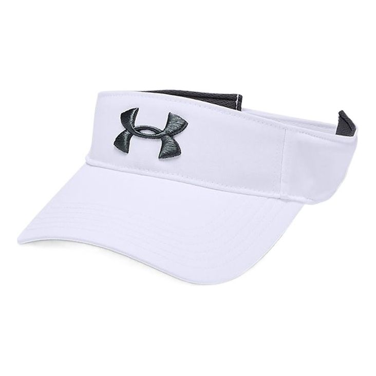 Under Armour Core Golf Visor 'White Black' 1328676