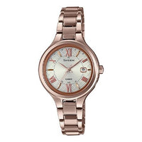 CASIO SHEEN Series Stylish Classic Watch Solar Charging Solar Powered Rose Gold Analog SHW-7000TCG-4AJF