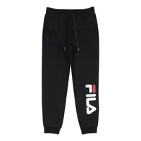 FILA Heritage Logo Printing jogging Bundle Feet Sports Pants Black FS2FPD1111X-BLK