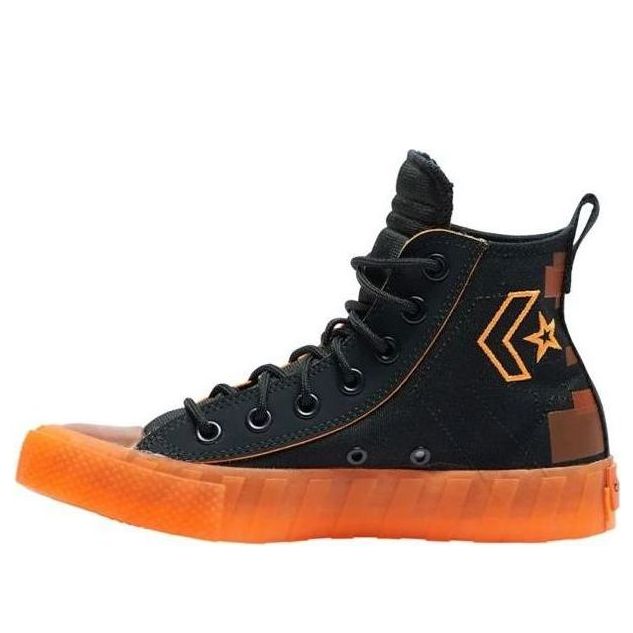 (GS) Converse Unt1tl3d Big Black/Orange 268252C