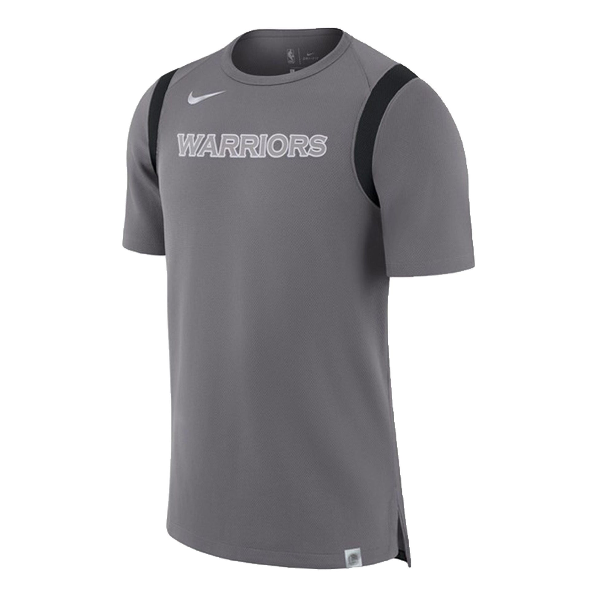Nike Golden State Warriors Sports Short Sleeve Gray 920570-036