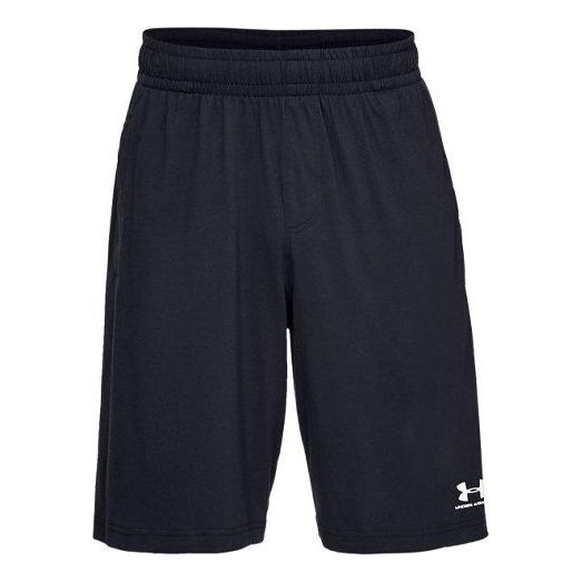 Under Armour Sportstyle Cotton Shorts 'Black' 1329299-001