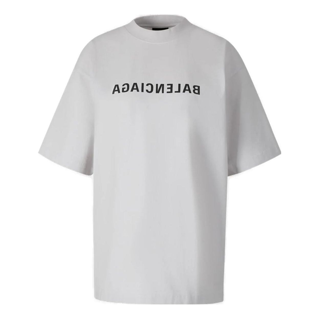 Balenciaga Mirror Balenciaga T-Shirt Medium Fit 'White' 764235TNVR2-9784