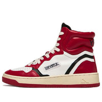 Autry Action Shoes Liberty Leather High 'Red' LUHM-HL02