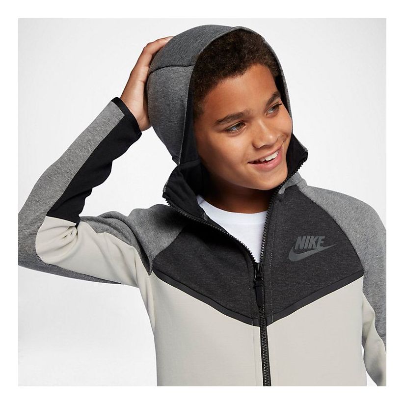 Apparel Hoodies Kids Nike KIDS Nike Sportswear Tech Fleece Wind 856191-072