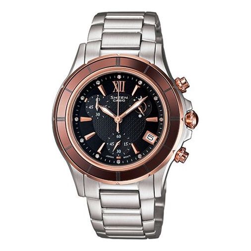 CASIO SHEEN Waterproof Businesses Black Analog SHE-5516SG-5A