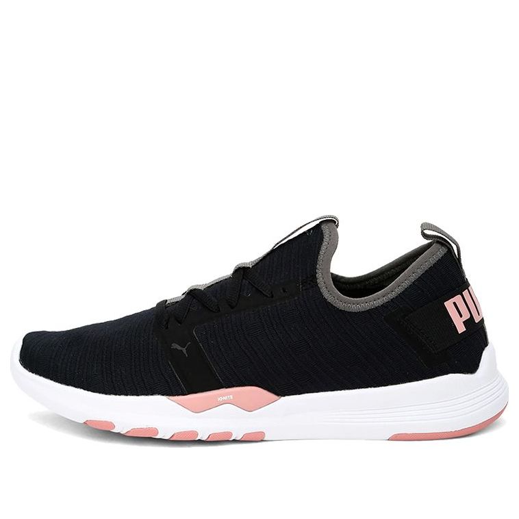 (WMNS) PUMA Ignite Contender Interest Low Running Shoes Black/Pink 192602-02