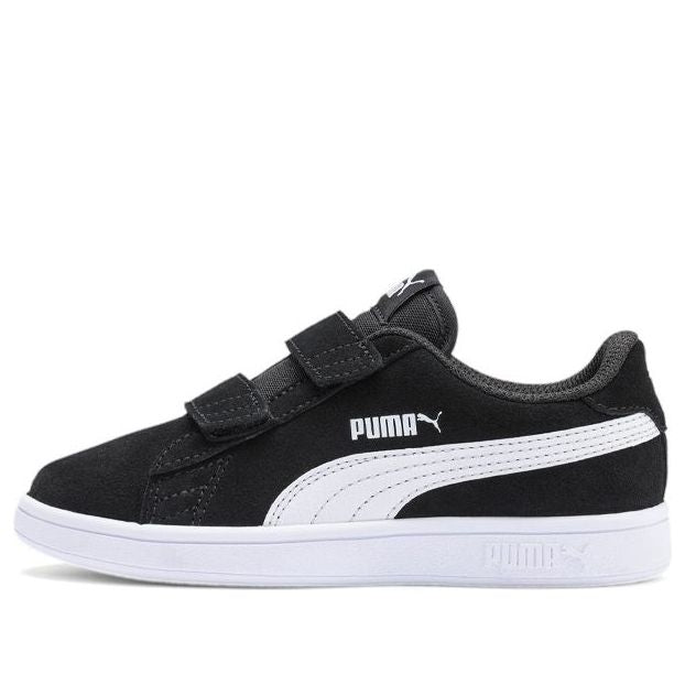 (PS) PUMA Smash v2 Casual Sneakers Black/White 365177-01