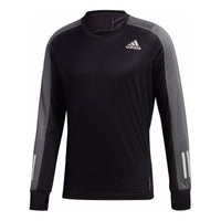 adidas OTR LS M Running Sports Training Long Sleeves Black FS9812