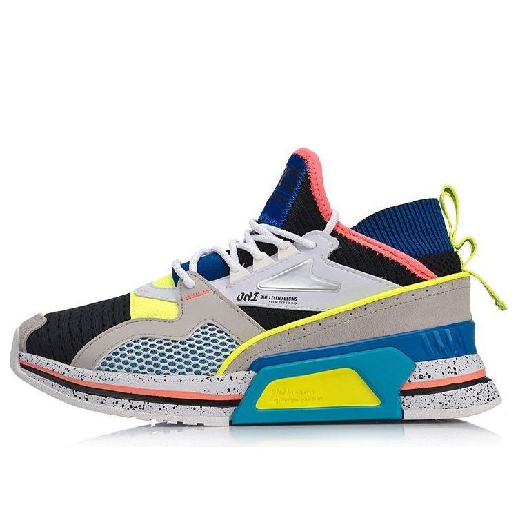 Li-Ning 001 T1000 No Boundry Mid 'Black Grey White' AGLP007-3