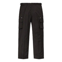 Supreme SS19 x Jean Paul Gaultier Pinstripe Cargo Suit Pant Black SUP-SS19-781