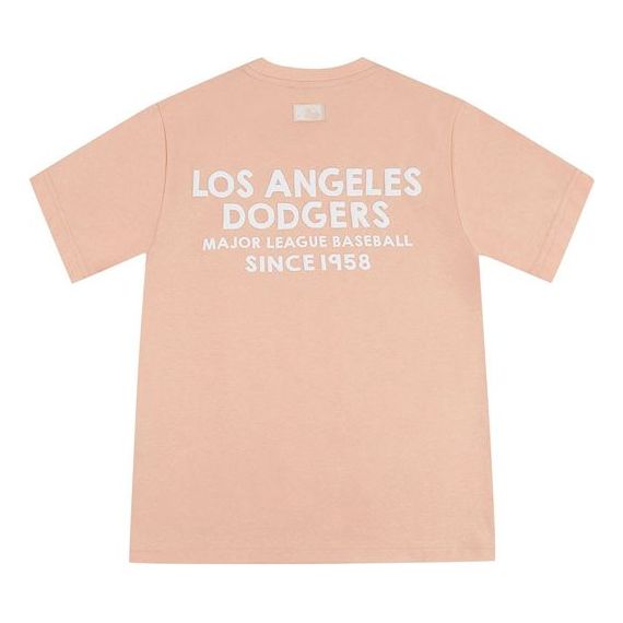 MLB LA Dodgers Los Angeles Dodgers Basic Printing Short Sleeve Unisex Yellow 31TS04031-07O