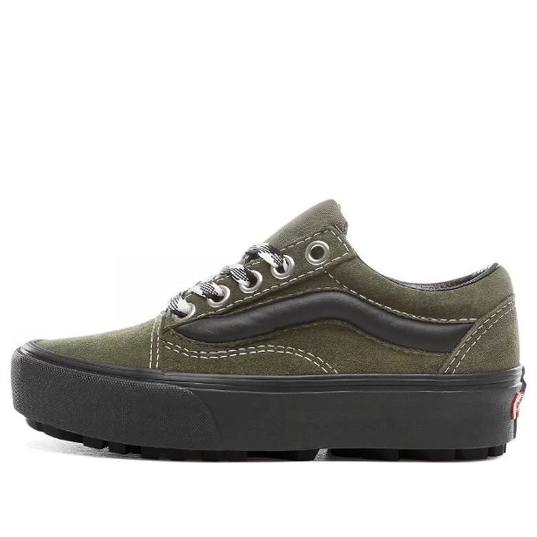 Vans 90s Retro Old Skool Lug Platform 'Black Green' VN0A3WLXVRY