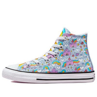 Converse Chuck Taylor All Star High-Top Sneakers K Blue/Pink 372943C