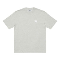 PALACE Minimalistic Triangle Logo Round Neck Short Sleeve Gray T-Shirt P20TS211