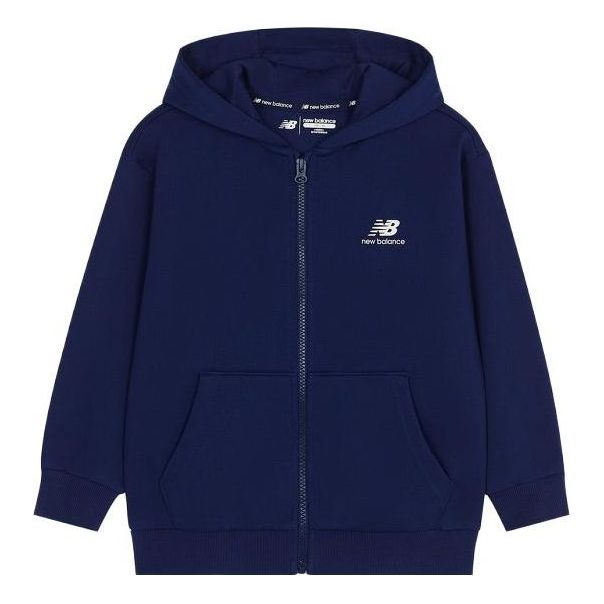 (PS) New Balance Essentials Logo Jacket Asia Sizing 'Blue' 4DC4S043-NV