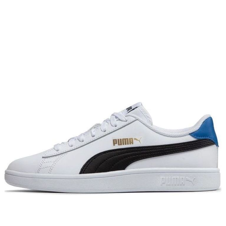 PUMA Unisex Smash V2 L Sneakers Blue/White 365215-33