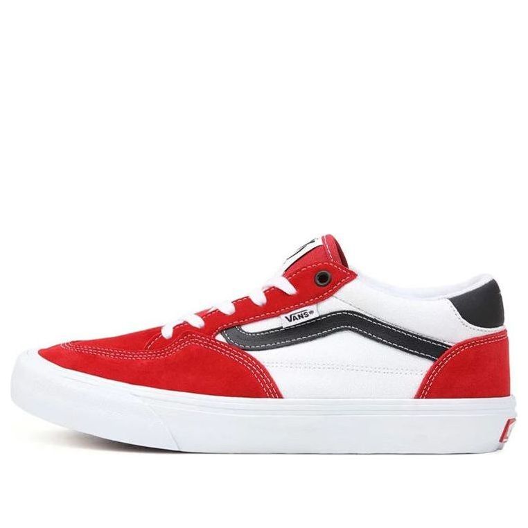 Vans Rowan Low Top Casual Skate Shoes Unisex Red White VN0A5JIC458