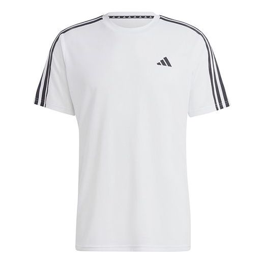 adidas Essentials 3-Stripes Training T-Shirt Asia Sizing 'White' IB8151