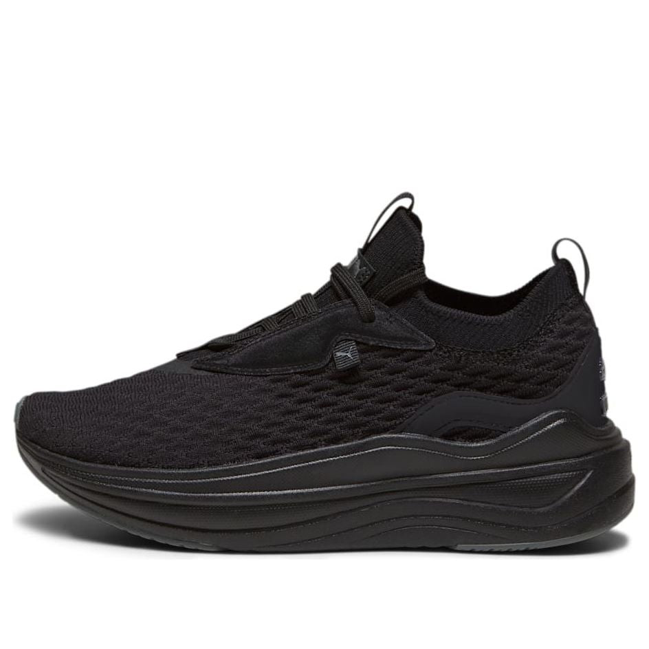 (WMNS) PUMA Softride Sophia Stacked Premium 'Black Cool' 378854-01
