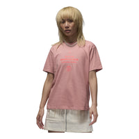 (WMNS) Air Jordan Paris Saint-Germain T-Shirt Asia Sizing 'Rust Pink' FV7749-612