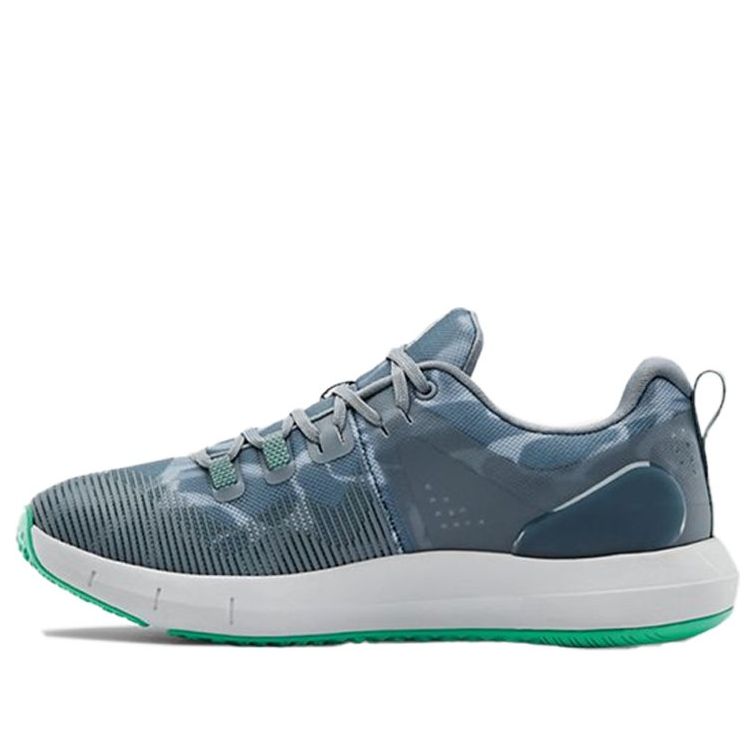 (WMNS) Under Armour Hovr Rise Printed Training Grey/Green 3022897-300