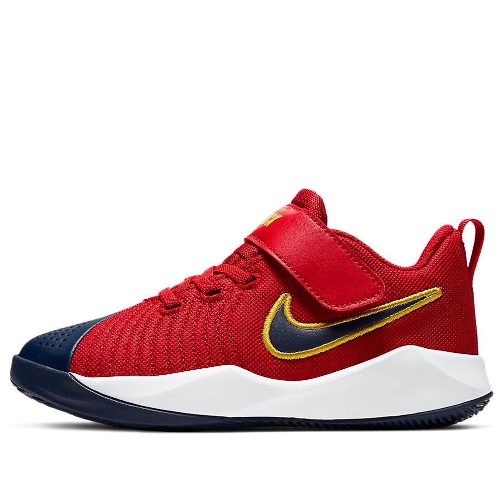 (PS) Nike Team Hustle Quick 9 'University Red White' AT5299-602