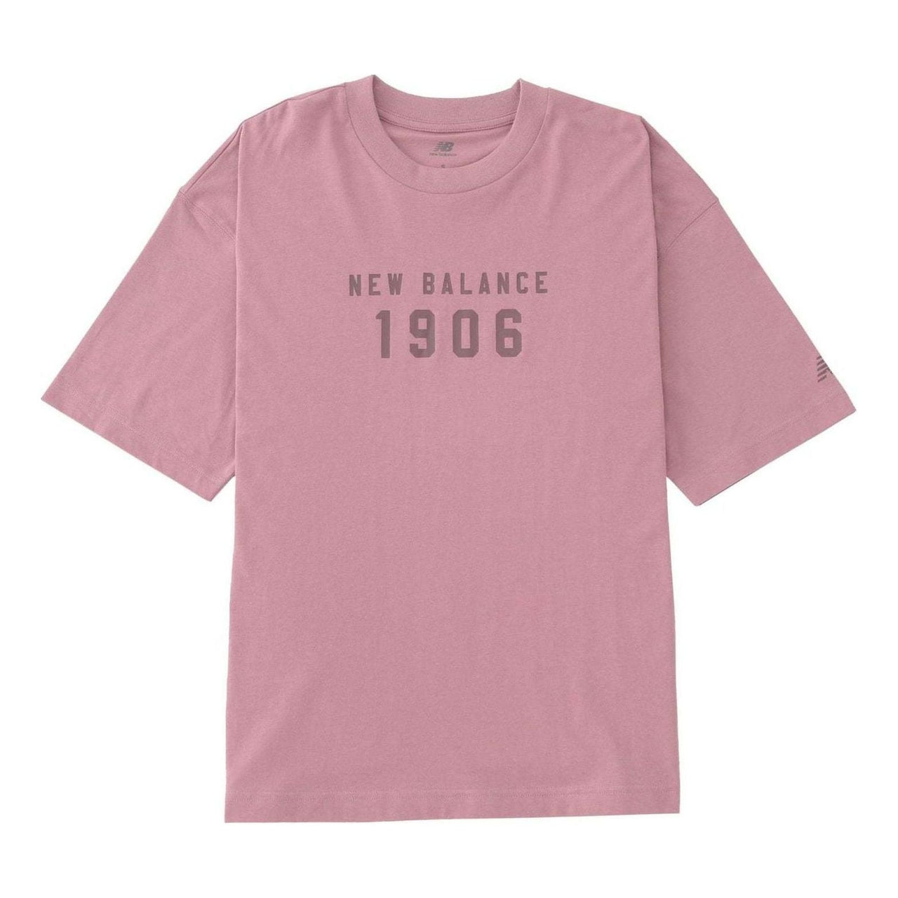 (WMNS) New Balance Iconic Collegiate Jersey Oversized Asia Sizing 'Pink' WT41519-RSE