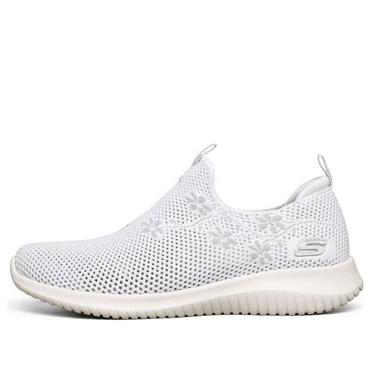(WMNS)  Skechers Ultra Flex Sports Casual Shoes 149431-WHT