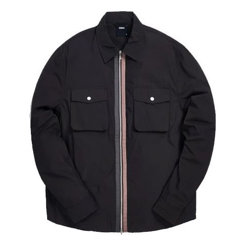 KITH Military Crispy Nylon Work Shirt 'Espresso' KH3670-100