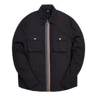 KITH Military Crispy Nylon Work Shirt 'Espresso' KH3670-100