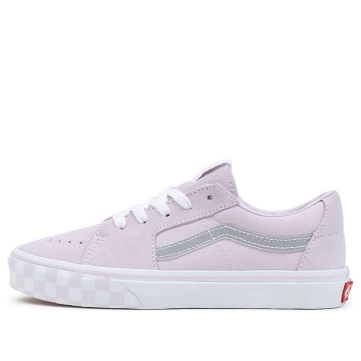 Vans Reflective Sidestripe Low-Top Sneakers K Pink/Gray VN0A5EE4ACA