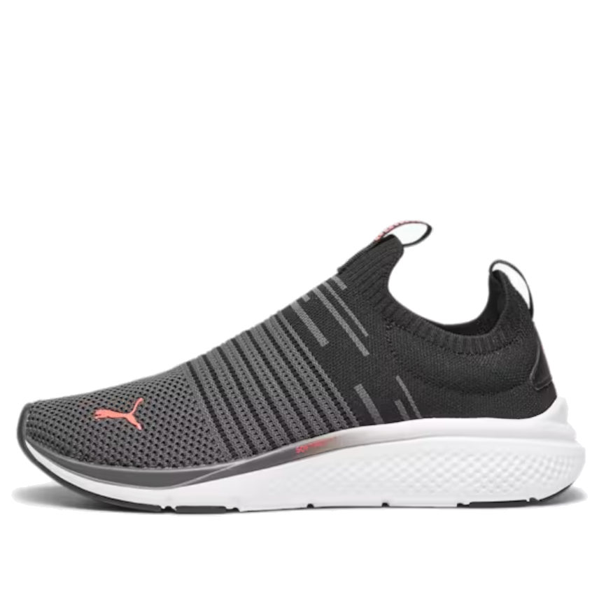PUMA Softride Pro Echo Slip-On 'Black Grey Fire Orch' 378691-01