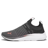 PUMA Softride Pro Echo Slip-On 'Black Grey Fire Orch' 378691-01