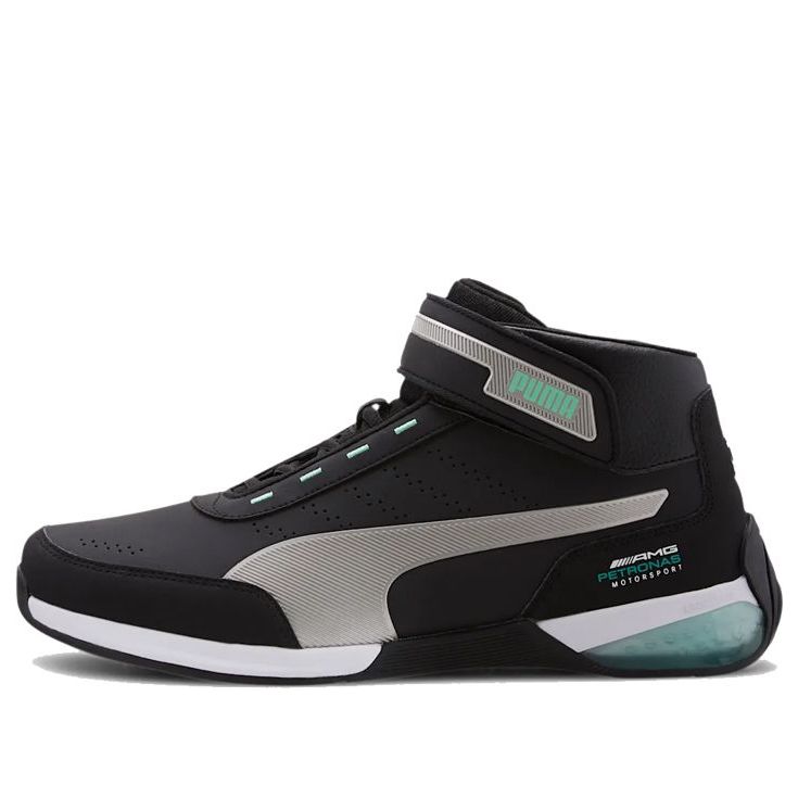 PUMA Mercedes AMG Petronas Kart Cat Mid LQDCELL 'Black Green' 339918-01