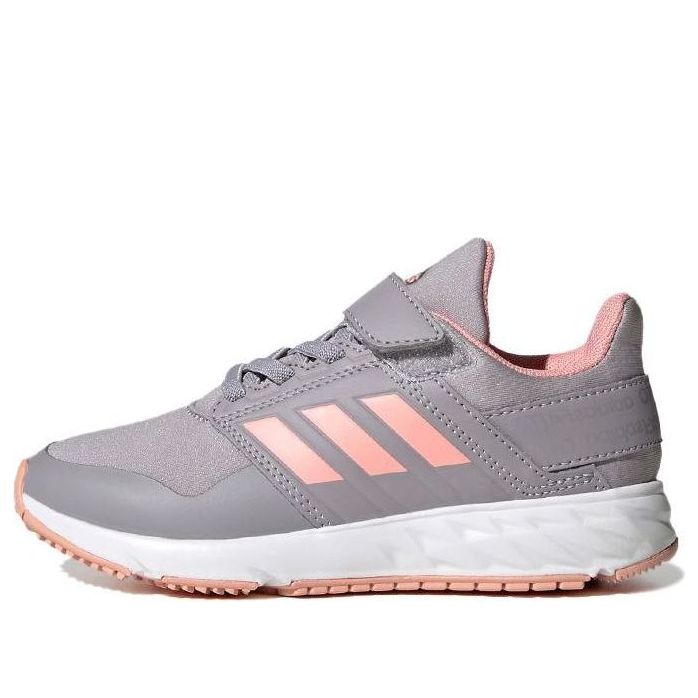 (GS) adidas Fortafaito Top Strap 'Grey Pink' FX9873