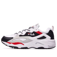 FILA Tracer Low Running Shoes Black/White/Red F12M021111FBW