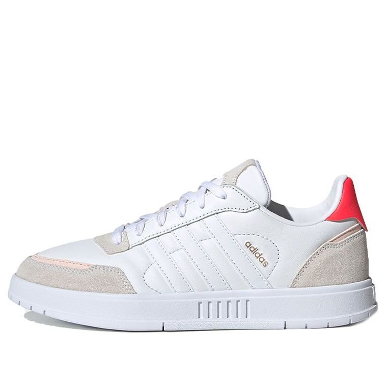 (WMNS) adidas Courtmaster 'White Signal Pink' FW9363