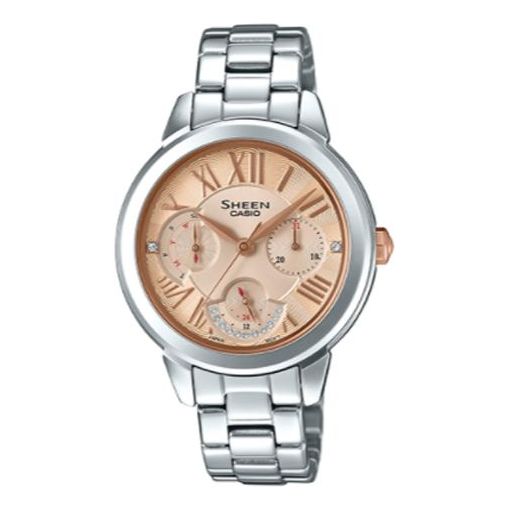 CASIO Female SHEEN Japan / South Korea Fashion Gold Analog SHE-3059D-9A