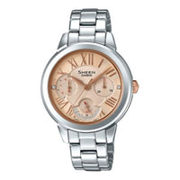 CASIO Female SHEEN Japan / South Korea Fashion Gold Analog SHE-3059D-9A